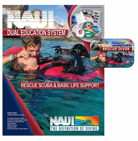 NAUI Rescue Diver/BLS eLearning, Materials Package